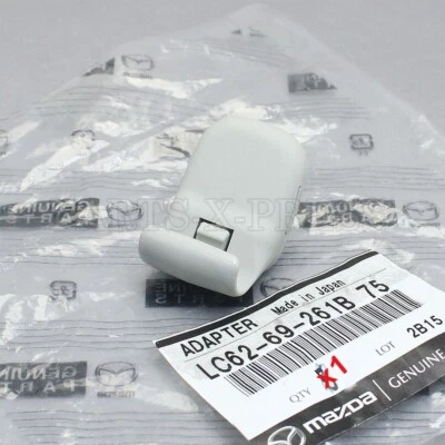 GENUINO OEM MAZDA 5 3 CX-7 CX-9 DELANTERO LH=RH PARASOL GRIS SOPORTE LC6269261B75 Foto 1 de 4