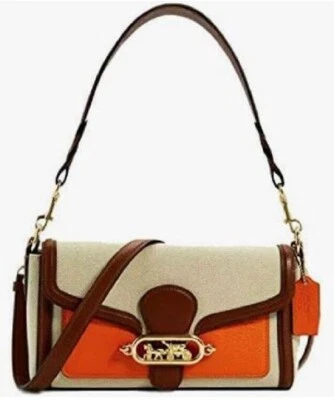 Bolso Bandolera Coach Jade Natural Sunbeam 1937 Nuevo con Etiquetas Foto 1 de 4