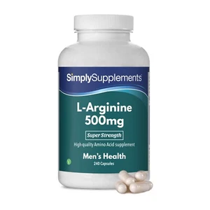L-Arginina 500mg - 240 Cápsulas - Suplemento de calidad - Imagen 1 de 3