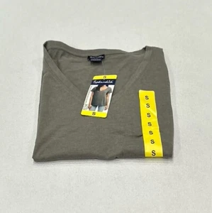 Splendid Women's Short Sleeve V-Neck T-Shirt, Green, Size S - Picture 1 of 3