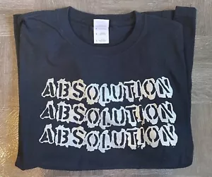 Absolution T-Shirt Large Burn nyhc hardcore cro-mags beakdown altercation NEW - Picture 1 of 1