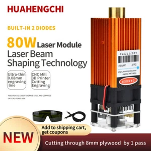 Kits de módulos de grabador láser de 80W 450nm para máquina de corte de grabado láser CNC hágalo usted mismo - Imagen 1 de 6