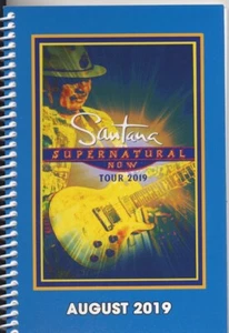 SANTANA - TOUR - ITINERARY - BOOK - 2019 - AUGUST - Picture 1 of 3