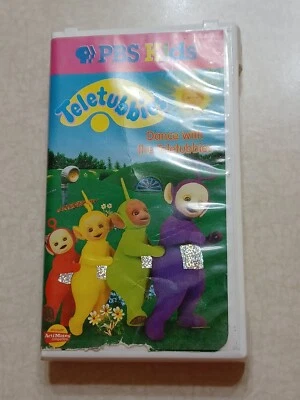Teletubbies VHS Tape Dance With The Teletubbies PBS Kids Foto 1 de 4