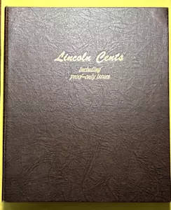 Starter Set of 127 Lincoln Cents 1910-1995D in Dansco Deluxe Album-C Description - Picture 1 of 8