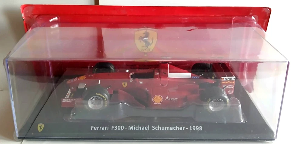 Coche Modelo Die Cast 1/24 - Ferrari F300 - Michael Schumacher 1998 Nº 24 Foto 1 de 1