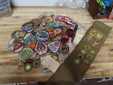 vintage boy scout patches lot over 140 items