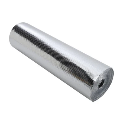 Conservatory Insulation Aluminium Foil Double Bubble Wrap, Roll Shed, Log Cabin,