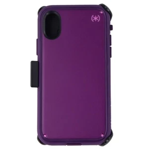 Speck Presidio Ultra Series Case and Holster for Apple iPhone XS/X - Purple/Pink - Picture 1 of 2
