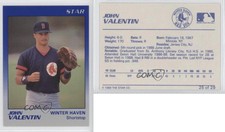 1989 Star Winter Haven Red Sox John Valentin #25
