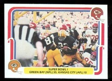  1980 Fleer Action ELIJAH PITTS MARV FLEMING Green Bay Packers Super Bowl I Card