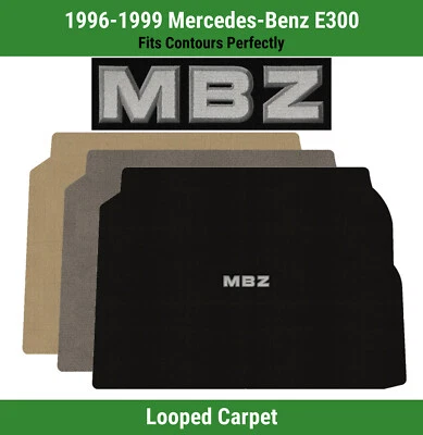 Alfombra de maletero Lloyd Classic Loop para Mercedes-Benz E300 '96-99 con apliques MBZ Foto 1 de 4