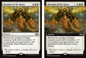 1x - Reunion of the House - (Reg/Extended Art) - CMR: Tarkir: Dragonstorm MTG - Picture 1 of 3