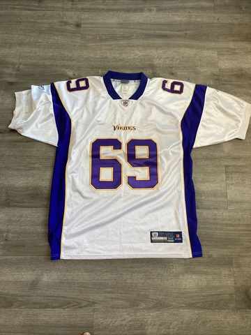Reebok On Field Minnesota Vikings Jared Allen #69 NFL Jersey Size 52 STITCHED Cover