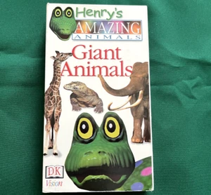Henry's Amazing Animals: Giant Animals (VHS, 1996) - Picture 1 of 3