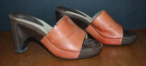 Women's COLE HAAN Leather Clogs Mules 6.5B - Picture 1 of 12