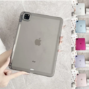 Shockproof TPU Case w/Pencil Slot For iPad 2025 6 7 8 9 10 11th Gen Air Pro Mini - Picture 1 of 23