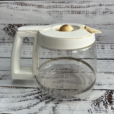 Jarra Cuisinart Modelo DCC-1000 Blanca 12 Tazas Repuesto Cafetera Foto 1 de 4