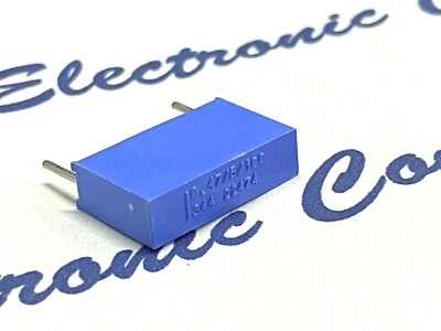 10 шт. - PHILIPS MKT344 0,47 мкФ (470 нФ) 100 В шаг 5%: 15 мм пленочный конденсатор - Изображение 1 из 3