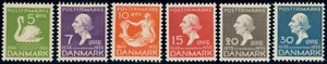 DINAMARCA. 1935. #246-251. Hans Christian Andersen. Juego de 6. VF MNH (PK2448) - Imagen 1 de 2
