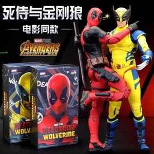 IN US!!ZD Toy 1:10 Deadpool & Wolverine Action Figure Toy Model Collection New - Picture 1 of 12