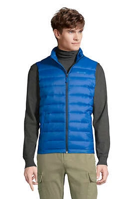 LANDS' END Tall Mens LT 600 Fill Power Down Vest NWT $90 - Image 1 of 2