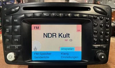 Mercedes Benz W203 Comand Autoradio Navi Modul 8618001288 7612001516 A2038209689 - Bild 1 von 4