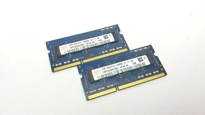 Hynix 4GB (2 x 2GB) DDR3 PC3-10600S Sodimm Memory RAM - HMT325S6CFR8C-H9 - Image 1 of 2