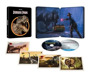 Jurassic Park 30th Anniversary 4K Ultra HD+Blu-ray Steelbook Japan - Picture 1 of 4