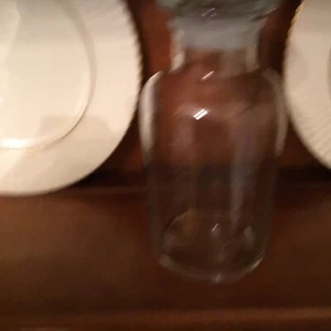 Vtg Apothecary Bottle Storage Jar Laboratory Glassware Drugstore 1.42 L -48 oz - Picture 1 of 9
