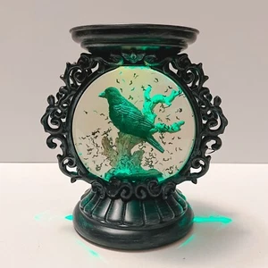 Pre-Owned Bath & Body Works Halloween Raven 3-Wick Candle Holder - Picture 1 of 6