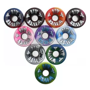 AIRWAVES SWIRL - SET 8 RUOTE QUAD ROLLER STRADA DIAMETRO 65 MM DUREZZA 78 A - Foto 1 di 14