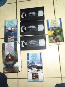 RAILROAD Scenic Railway Journeys Of World 3 VHS TAPE LOT Reader's Digest BOX SET - Picture 1 of 11