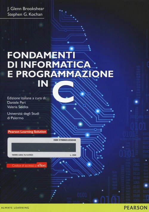 Fondamenti di informatica e programmazione in C. Con e-text. Con espansion... - Immagine 1 di 1