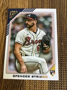 Spencer Strider 2022 Topps Gallery Baseball Base Rookie Card RC #66 Braves - Picture 1 of 2