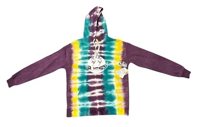 NUEVA SUDADERA CON CAPUCHA J Balvin x Guess para hombre talla pequeña logotipo tie dye 2020 nueva con etiquetas $98 Foto 1 de 4