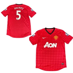 Manchester United Soccer Barclays Guernsey Jersey Nike Dri Fit Medium - Picture 1 of 14