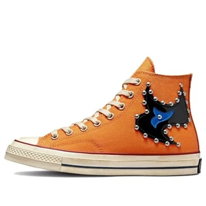 NUEVAS camisetas Converse Chuck Taylor All-Star 70 Hi Come naranja para hombre talla 11 A01762C - Imagen 1 de 7