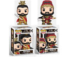 Funko Pop Asia Three Kingdoms Series Sun Quan#205/ Zhang Fei#203 Vinyl Figure