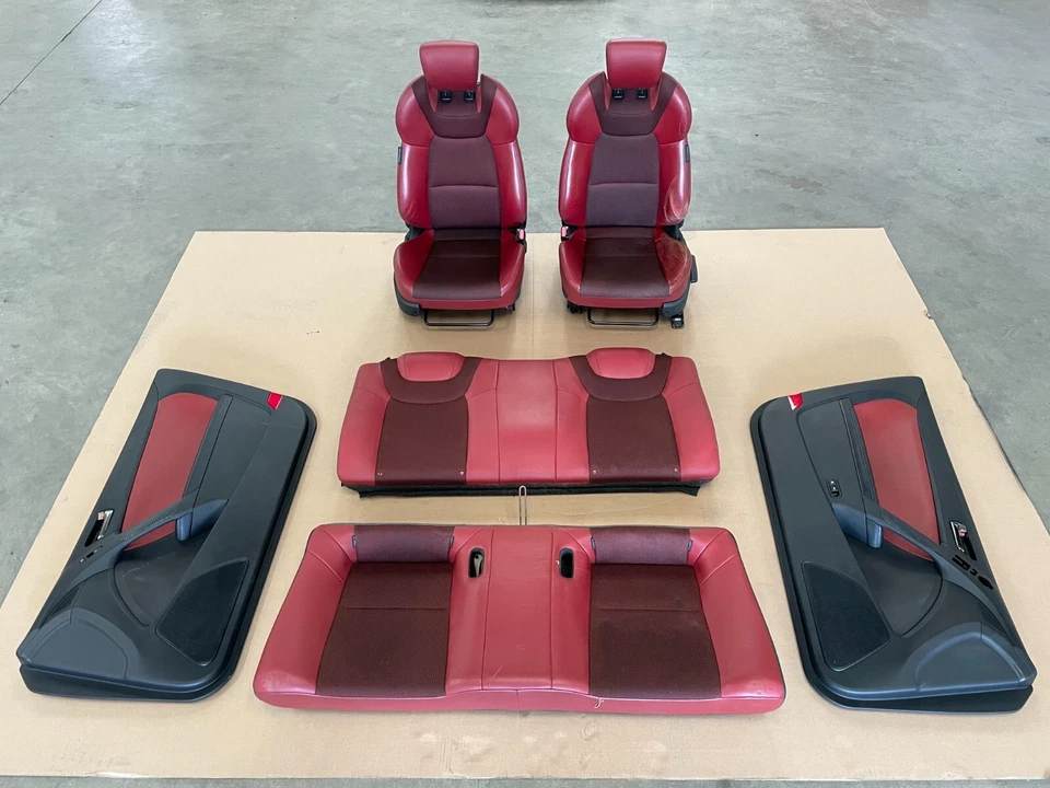 Juego de asientos delanteros y traseros 13 14 15 16 Hyundai Genesis Coupe con paneles de puerta 1321 OEM Foto 1 de 4