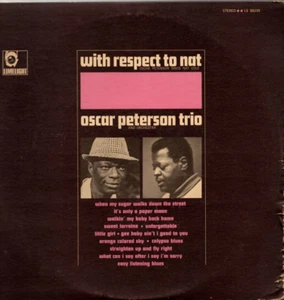 Oscar Peterson Trio Vinyl LP Limelight 1965, LS-86035, With Respect to Nat ~ VG - Picture 1 of 5