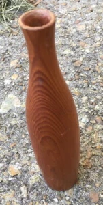 Vintage Small Mid Century Modern Bud Vase Signed by Artist 6” - Picture 1 of 17