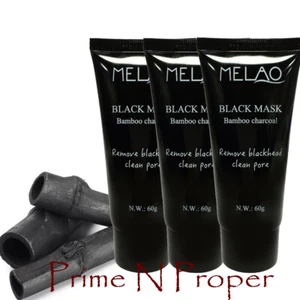 3 x Purifying Black Peel-off Charcoal Facial Cleansing Blackhead Remover - Picture 1 of 4