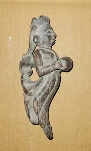 Antique Old Collectible Early Period Patina Wooden Miniature Doll Putli - Picture 1 of 5