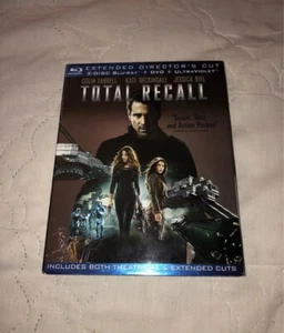 Total Recall (Blu-ray, 2012) Colin Farrell Kate Beckinsale Jessica Biel - Picture 1 of 2