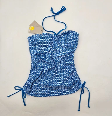 Boden Cerdeña Tankini Traje de Baño Top Talla 6 Azul Estrellas Geométricas NUEVO 6003/0001 Foto 1 de 4