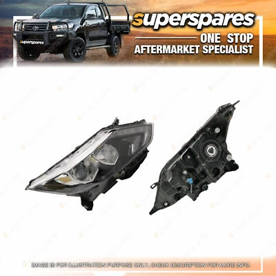 Superspares Headlight Right Hand Side for Nissan Qashqai J11 06/2014-On wards - image 1 of 2