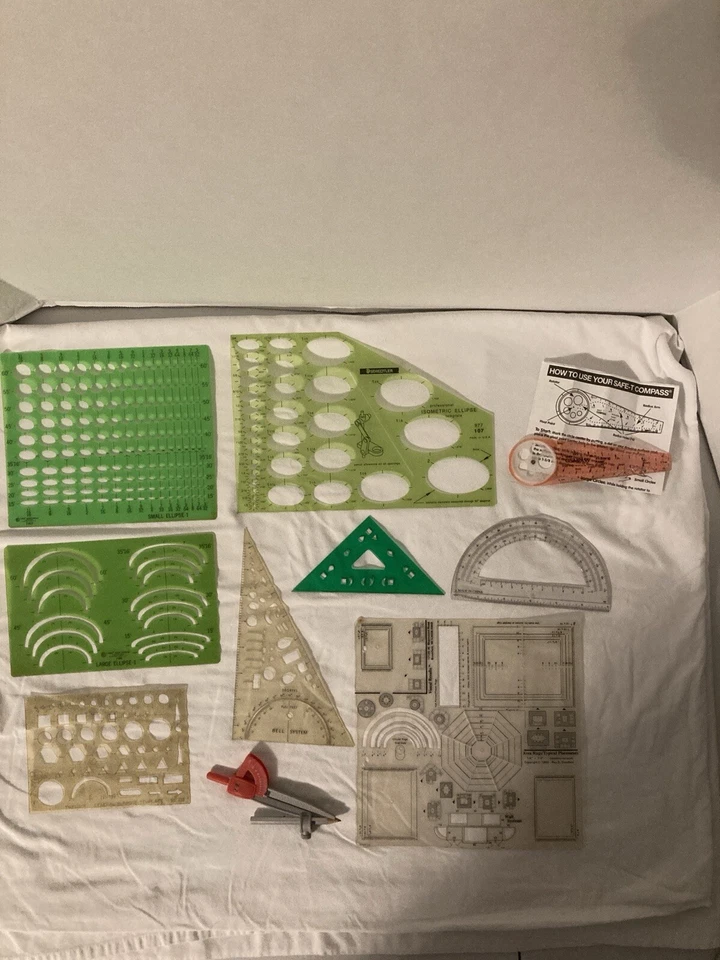 Professional Isometric Ellipse Template Bundle  - Image 1 of 1