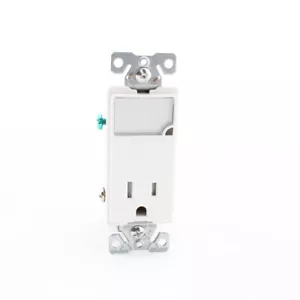 Luz nocturna Eaton blanca resistente a manipulaciones para receptáculo 15A 125V TR7735W - Imagen 1 de 5