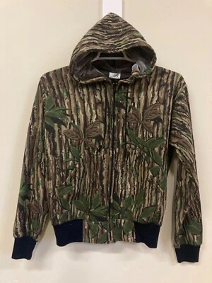 Vintage Mens REALTREE  Camo Hooded Sweatshirt USA Sz. M 90's Hunting - Image 1 of 4